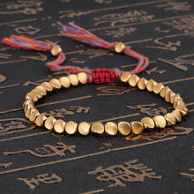 Load image into Gallery viewer, Tibetan Copper Good Luck Friendship Bracelet