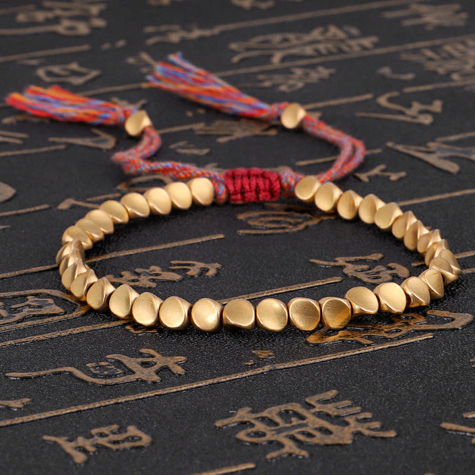 Tibetan Copper Good Luck Friendship Bracelet