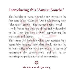 The Culinary / Art Book - Amuse Bouche (PRINT)
